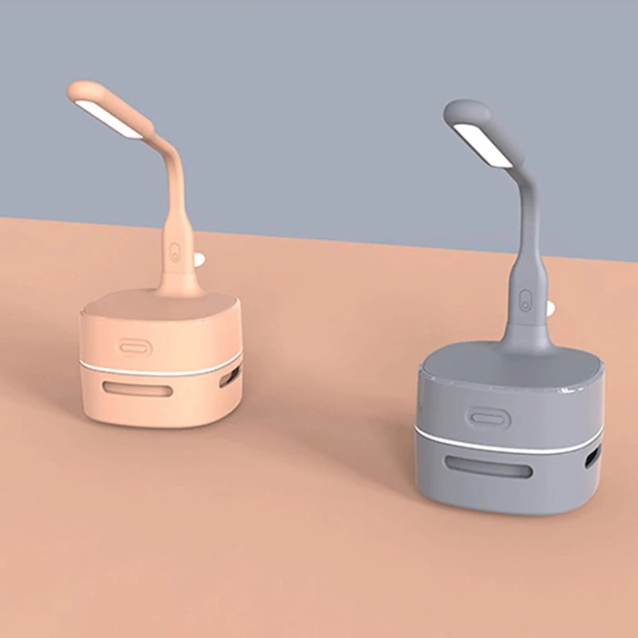 USB Домашний ночник для спальни Портативный Ручной пылесос два в одном настольная лампа подарок пыль всасывание защита