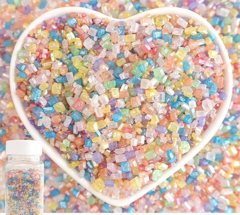 hot selling cute beauty edible 500 g/bottle cake decorations Donut Dessert Baking decorations sugar sprinkles