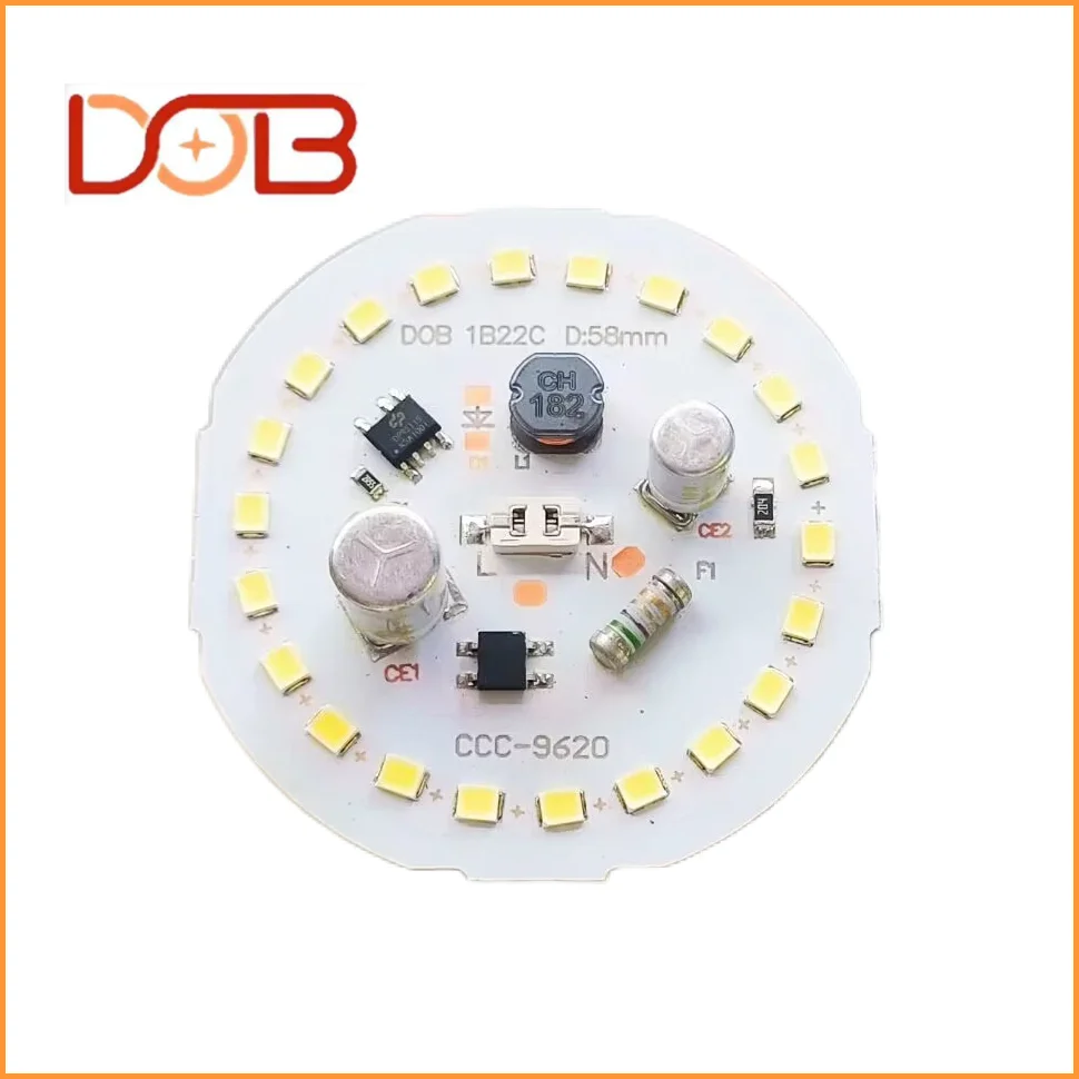 5W High Performance Smart Bulb Modul 5w 7w 9w 12w 15w 18w Dob Led Chip Board