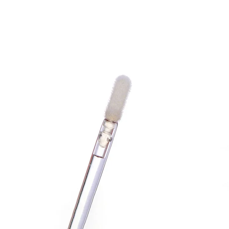 5 ml red round empty plastic lip gloss tube for cosmetics cream lip gloss tube packaging luxury fashion popular lip gloss tube