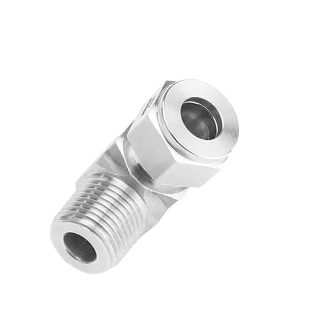 Swagelok Type 1/4' NPT X 1/4' Tube OD SUS 90 Degree Compression Male Elbow Connector Fittings