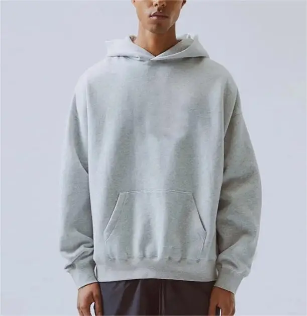 Personalized 100% Cotton Sweaters Hoodie Custom Logo Cotton Unisex Oversized Hoodie