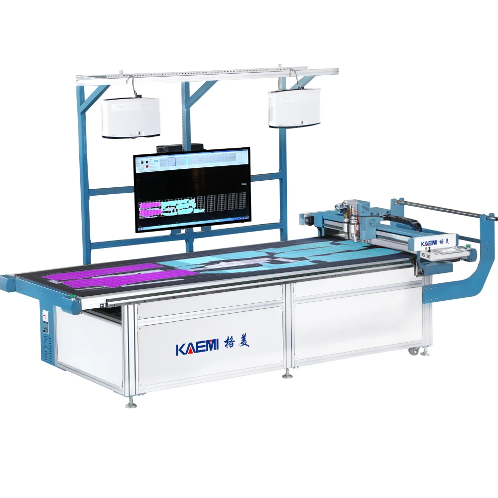 Digital Cutter and Automatic Feeding Machine With Rotary Knife for Textile Cloth Apparel