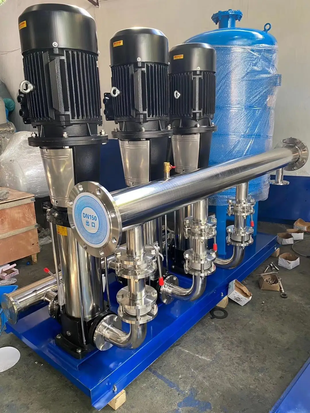 Variable Frequency Pump System Water Refill Station System Water Booster Pump System