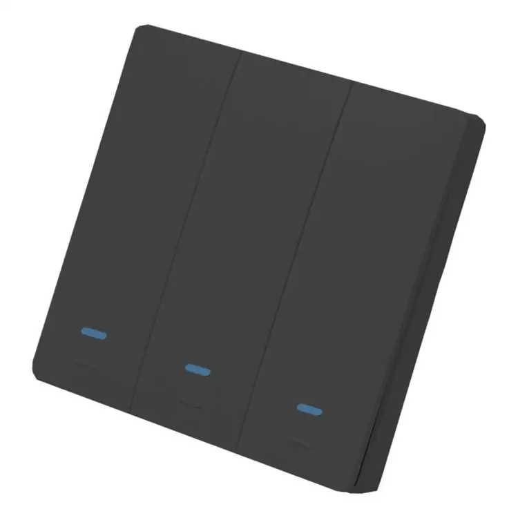 Wi-Fi Smart Switch Light Switch Push Button Voice Control, Remote Control, Touch Control Compatible with Alexa Google Assistant