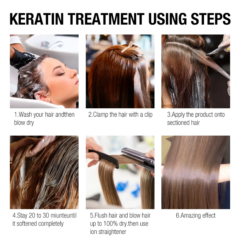 Factory Wholesale Price Best Pure Keratin Treatment In Bulk Keratina Hair Straightening Cream