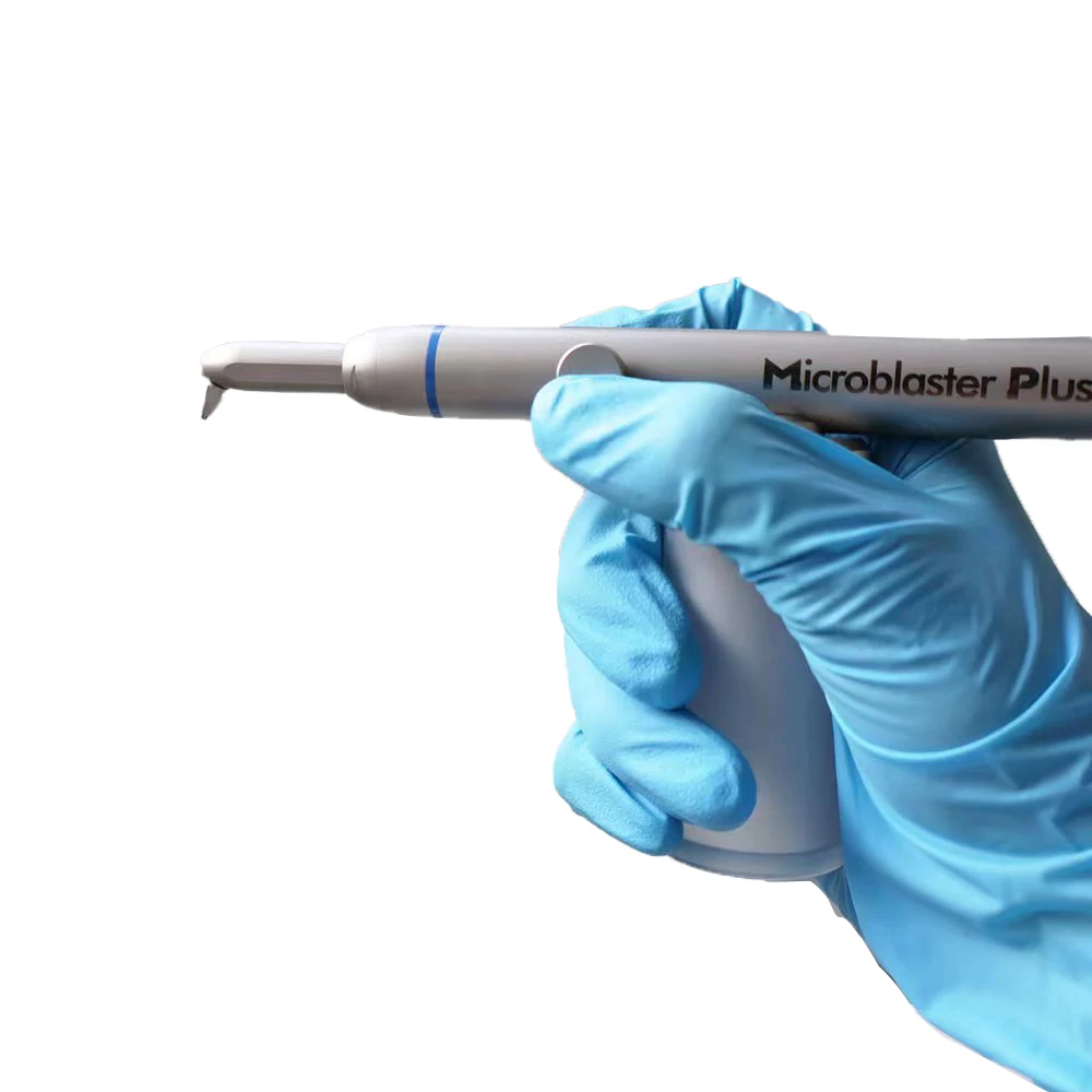 Dental Sandblaster Air Flow Polisher With Water Spray Aluminum Oxide Device Teeth Whitening Sand Blasting Machine