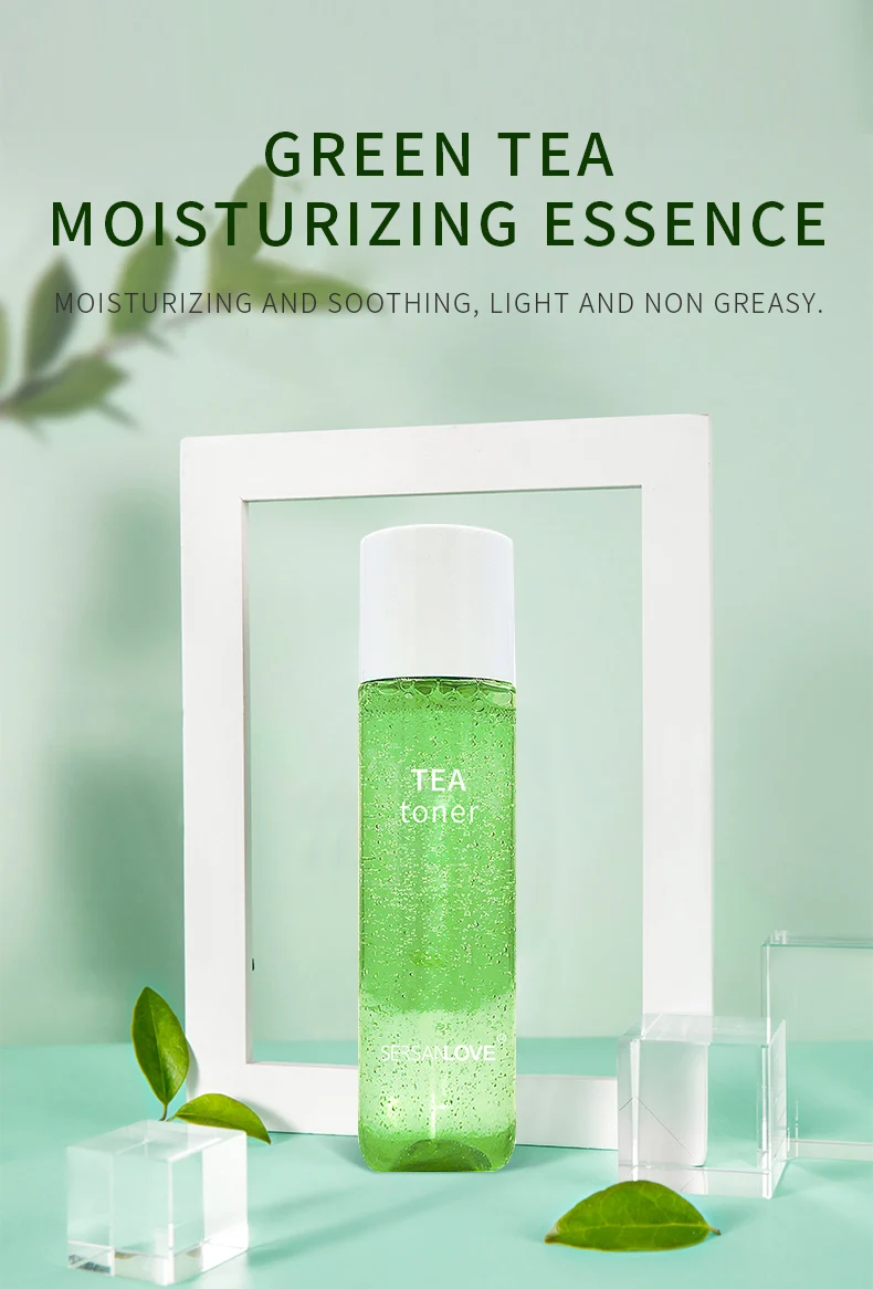 OEM & ODM Private Label Wholesale face Moisturizing green tea facial toner korean toner