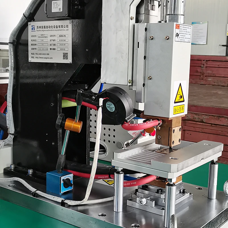 Copper braided wire contact piece dc inverter resistance spot welder welding machine