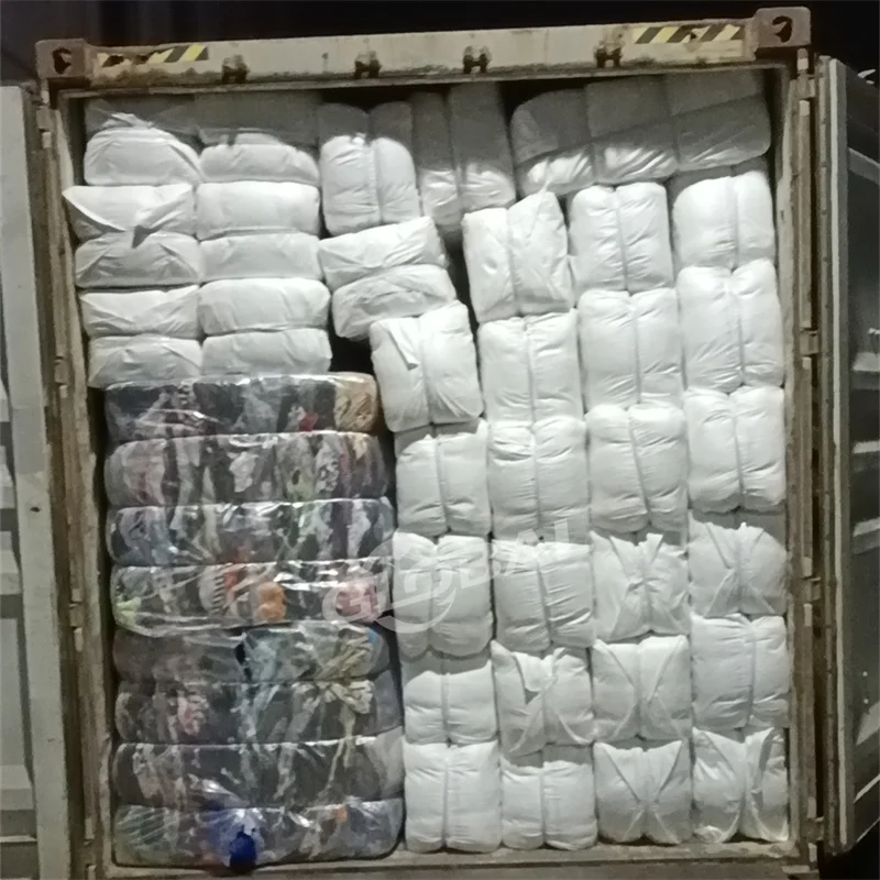 100% Cotton 10KG 25KG Industrial Wiping Rags  Mutilated Cotton Rags Trapo Industrial for Marine Cleaning