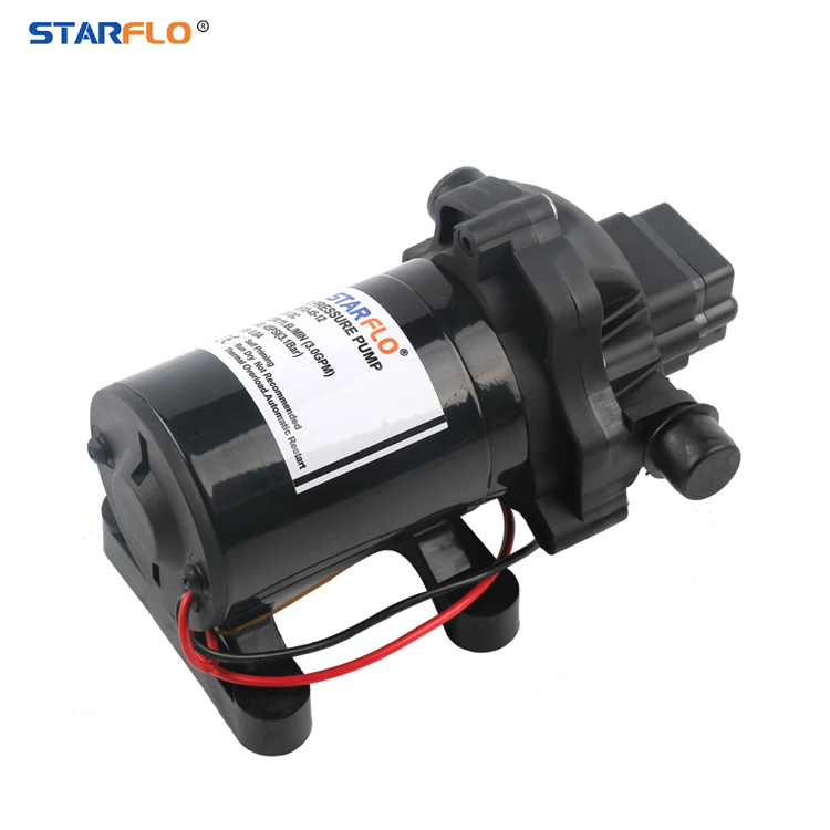 STARFLO 11.6LPM 45PSI RV Marine self priming pump similar to Shurflo 12V DC electric micro mini diaphragm pump