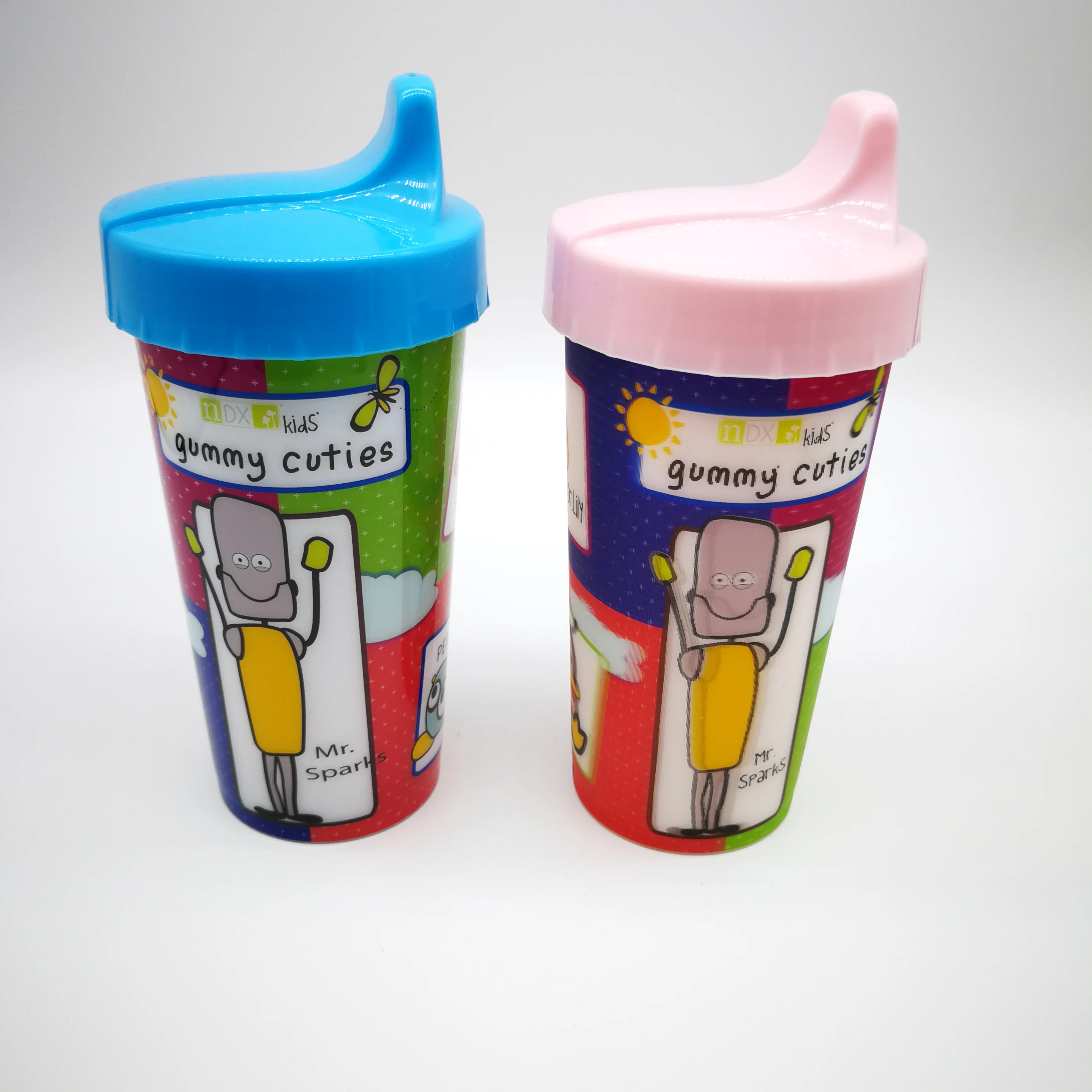 Holiday Gift Promotion Custom Plastic Lenticular Cup Custom Logo Custom Kids Plastic Cups With Lid