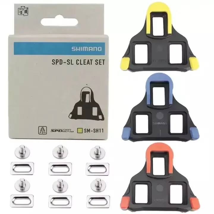 SHIMANO Road Bicycle Pedal Cleat SPD-SL SH10 SH11 SH12 Plate Clip Cleats bike Pedal Cleat Original Shimano Parts