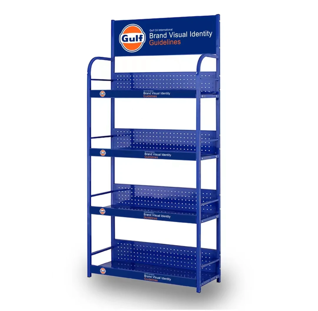 Wholesale Price Lubricants Oil Display Racks Engine Oil Display Stands Motor Oil Display Racks For Sale