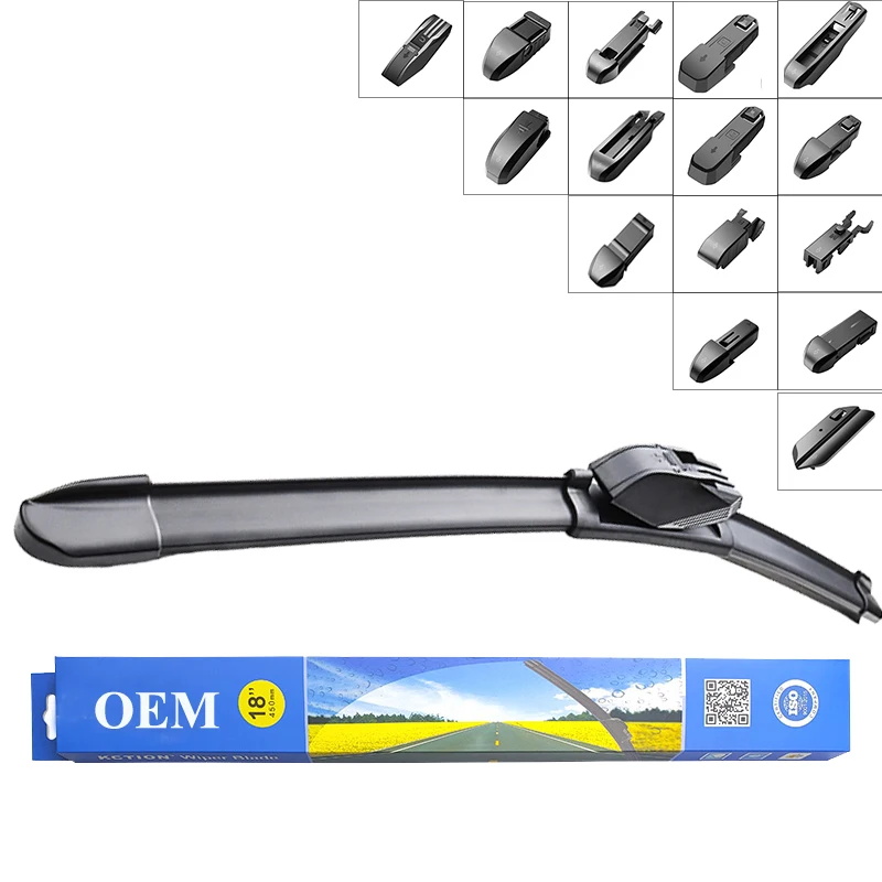Best Selling Automotive Windshield Wipers Supermarket Quality Kction Material Soft Easy Cleaning Multi-functional Boneless Wiper