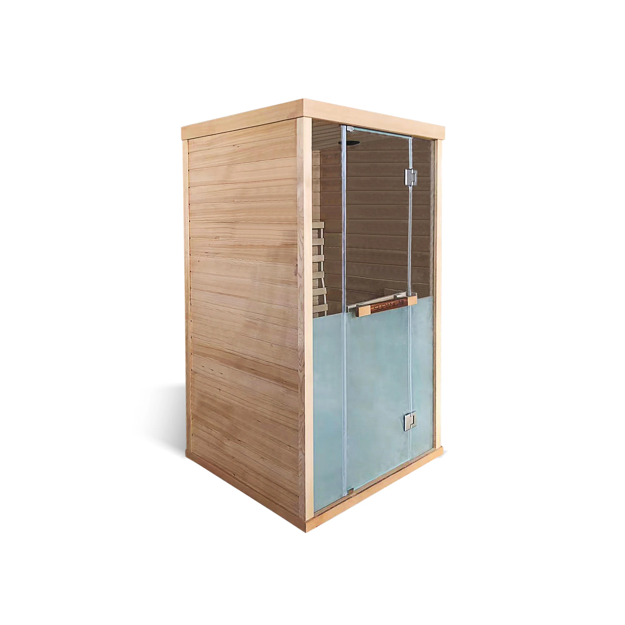 Special Offer Prefabricated Wooden HouseSauna Steam RoomWooden Steam Cabin Box Product Far Infared Sauna House