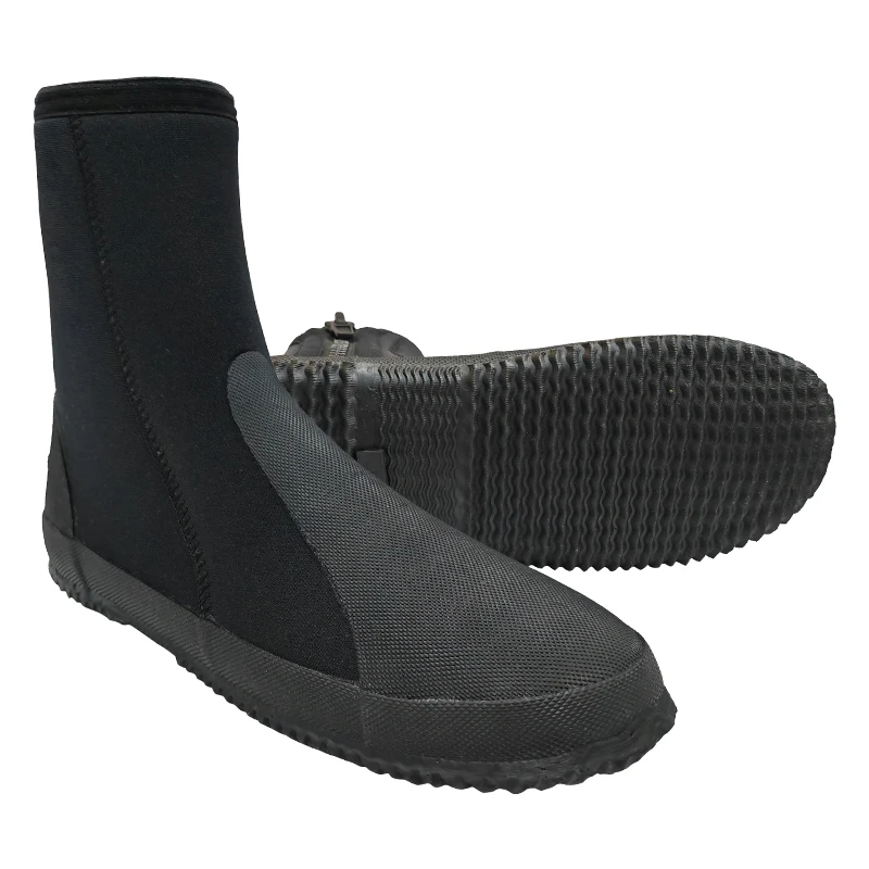 5MM neoprene Fishing Rubber Sole Boots Wading Boots for fishing hunting surf neoprene boots