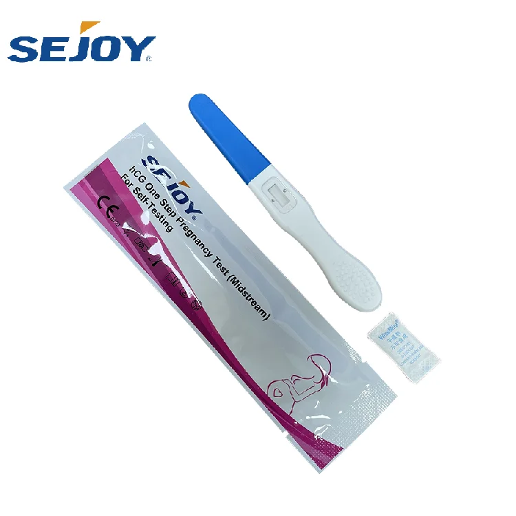 Sejoy Home Use HCG Rapid Test Wholesale Pregnancy Test Midstream