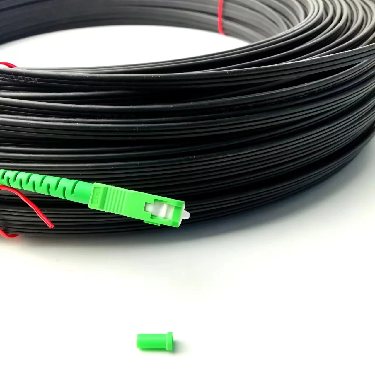 FTTH Drop Cable SC/APC To SC/UPC Connector FTTH Fiber Optic Jumper Drop Cable Patch Cord