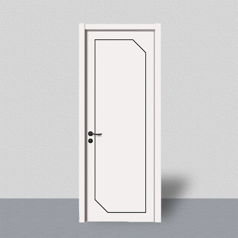 Hot Selling Commercial Modern Design Sunmica Door Design Main Professional Sound Insulation WPC Interior Door Hollow Wooden Door