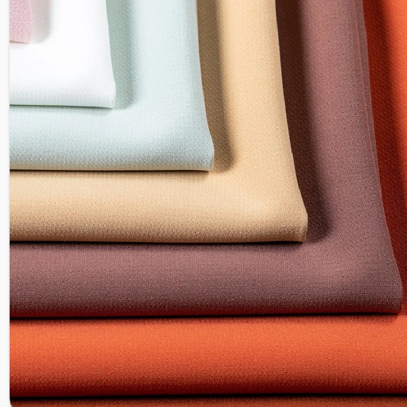 hot sale 4 way stretch textiles fabric 90 polyester 10 spandex fabric polyester spandex blend fabric