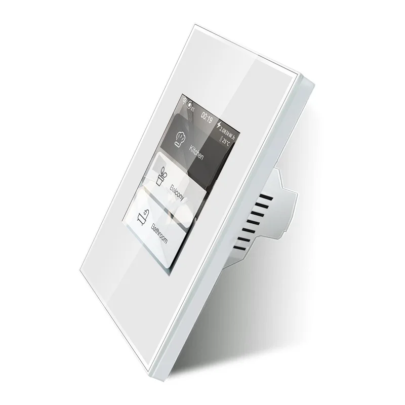Lanbon 2022 New Smart Touch Switch Lcd Screen 5 Model In 1 Switch Remote Control Curtain Home Automation Wifi Thermostat