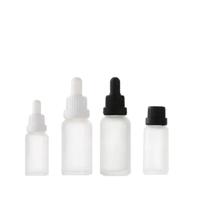 5ml 10ml 15ml 20ml 30ml 50ml 100ml Color Pink Blue Amber  Boston Round Glass Dropper Bottle Dropper Bottle For Essential Oil