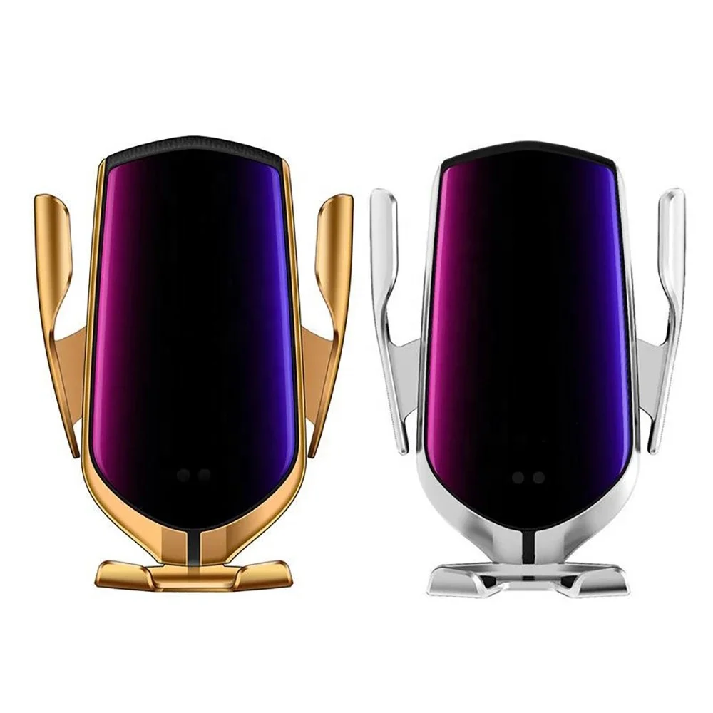 2022 Cheap 10W Wireless Charger Car Phone Fast Charger R1 Automatic Air Vent Holder High Efficiency Wireless Charger