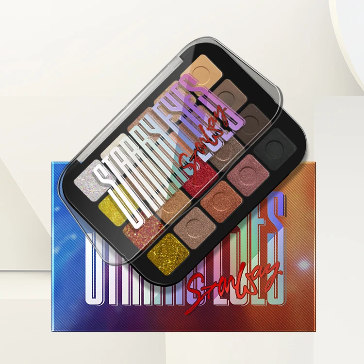 Fashion 20 color shinning eyeshadow cosmetic with factory price eyeshadow palette
