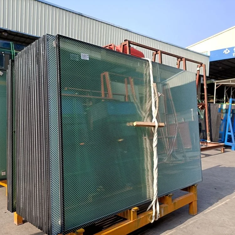 China glass factory sound-proof insulated glass window panel double glazed glass insulation curtain wall