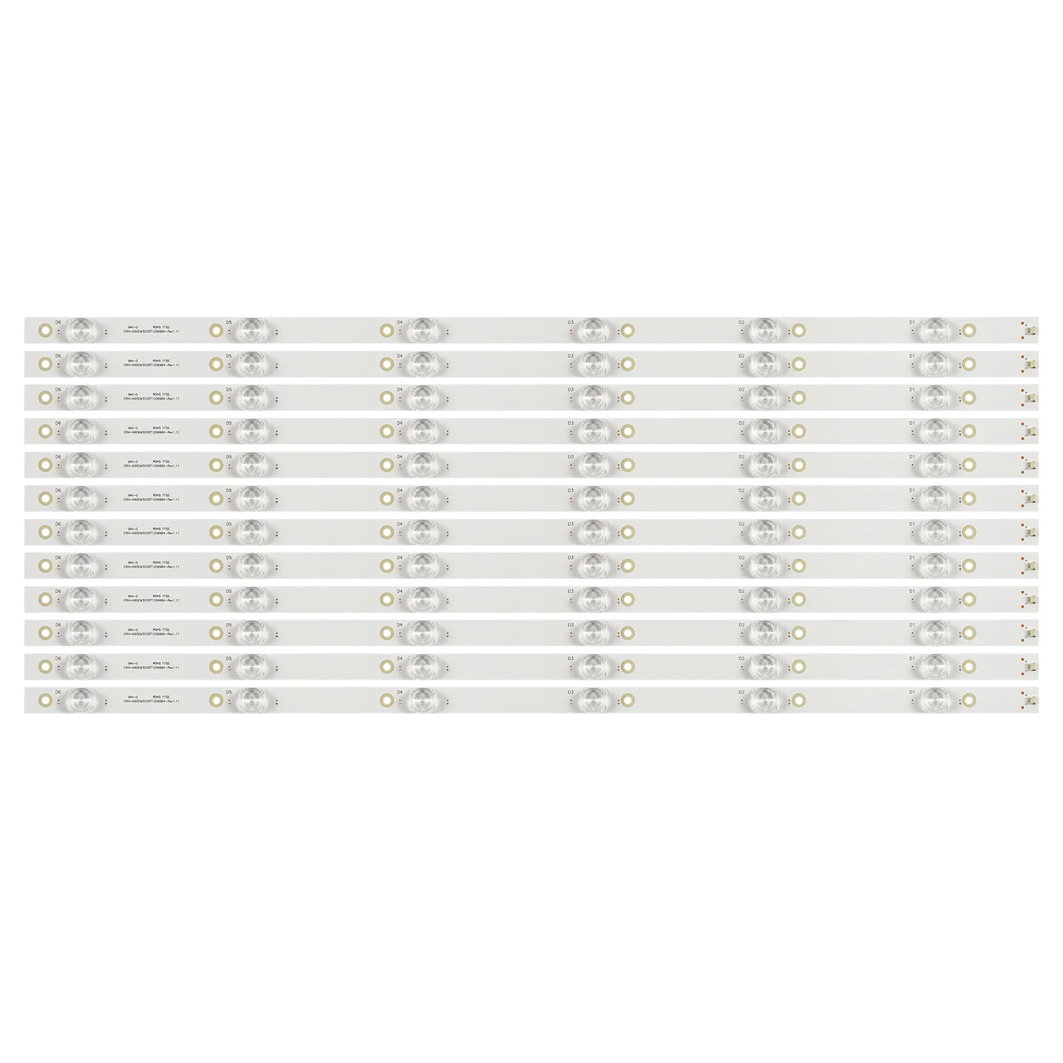 XS-1175 New LED Strip For TVS-650CUHD CNC J65C2i 65UFC2500 CRH-K65EM3030T1206684-REV1.1 12-65C100-3030-OD20-6X12-170703 0D20