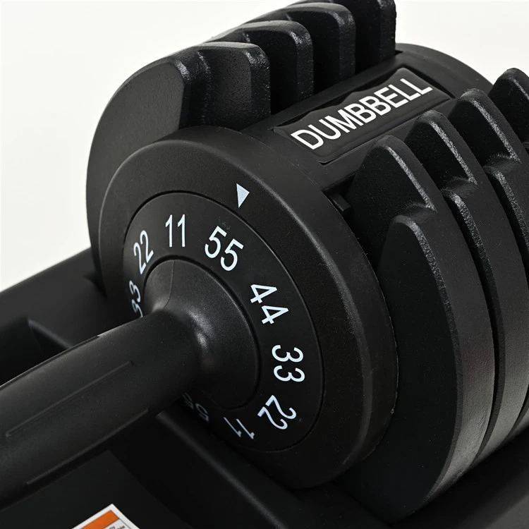 SWIFT A-DB02 New Design Adjustable Dumbbell Flat and Safe Locking 20 Kg Cast Iron Dumbbell Set