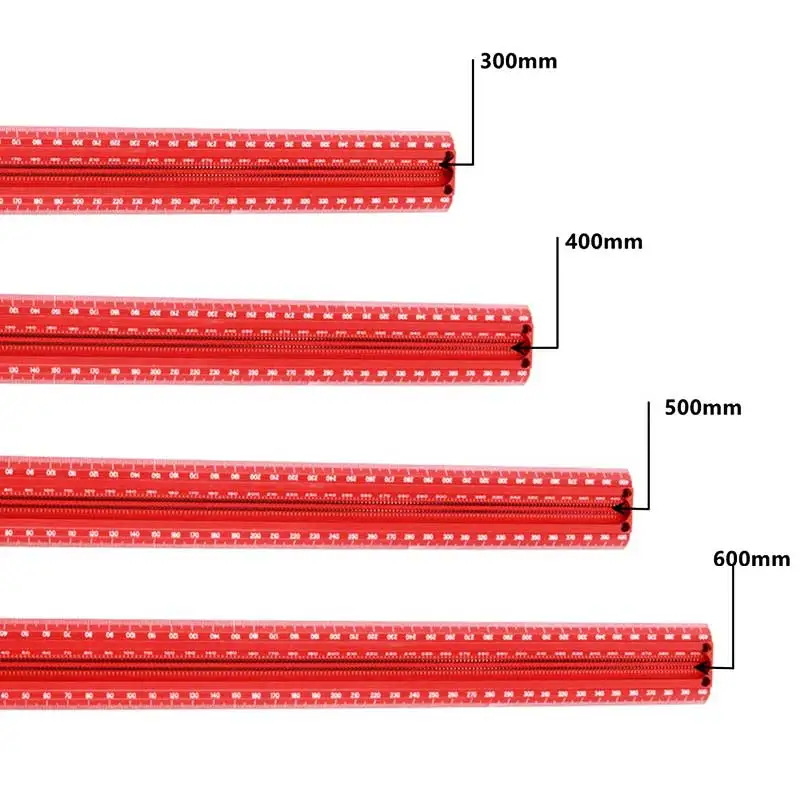 Woodworking aluminum ZJD-BT060A-4 TX alloy square ruler