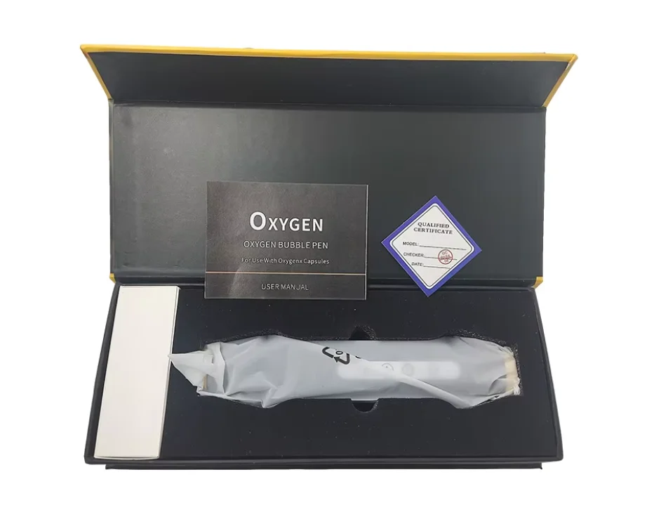 Co2 кислородная пузырьковая ручка отшелушивающая ручка CO2 кислородная машина для лица кислородная капсула комплект