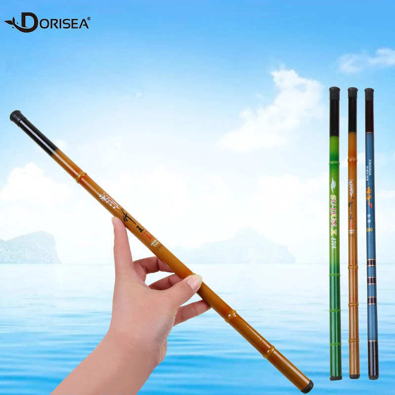 40cm Closing Length Short Section Portable Telescopic Rod Hand Glass Fiber Pole Carp Fishing Rod 2.1m-6.3m
