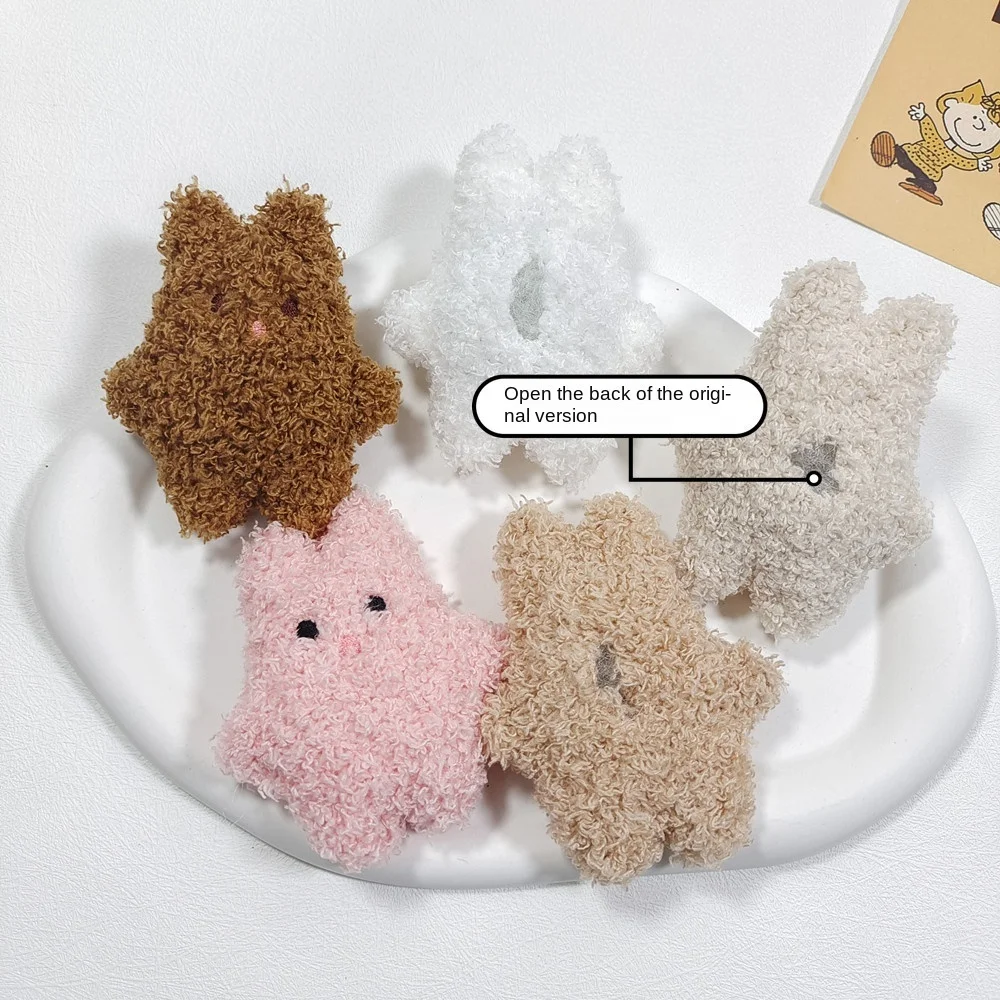 Wholesale Cute Plush Key Chain Stuffed Bear Teddy Bear Decorative Toy Day School Bag Pin Small Accessories