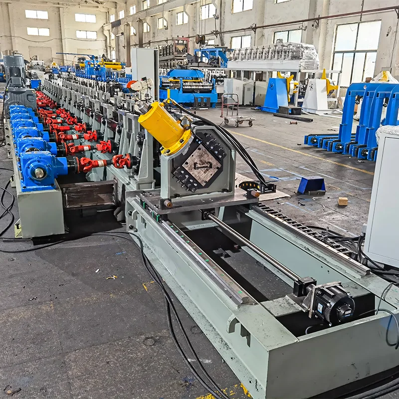 Hot Dipped Galvanised Steel M Shape Sigma Profile Roll Forming Machine