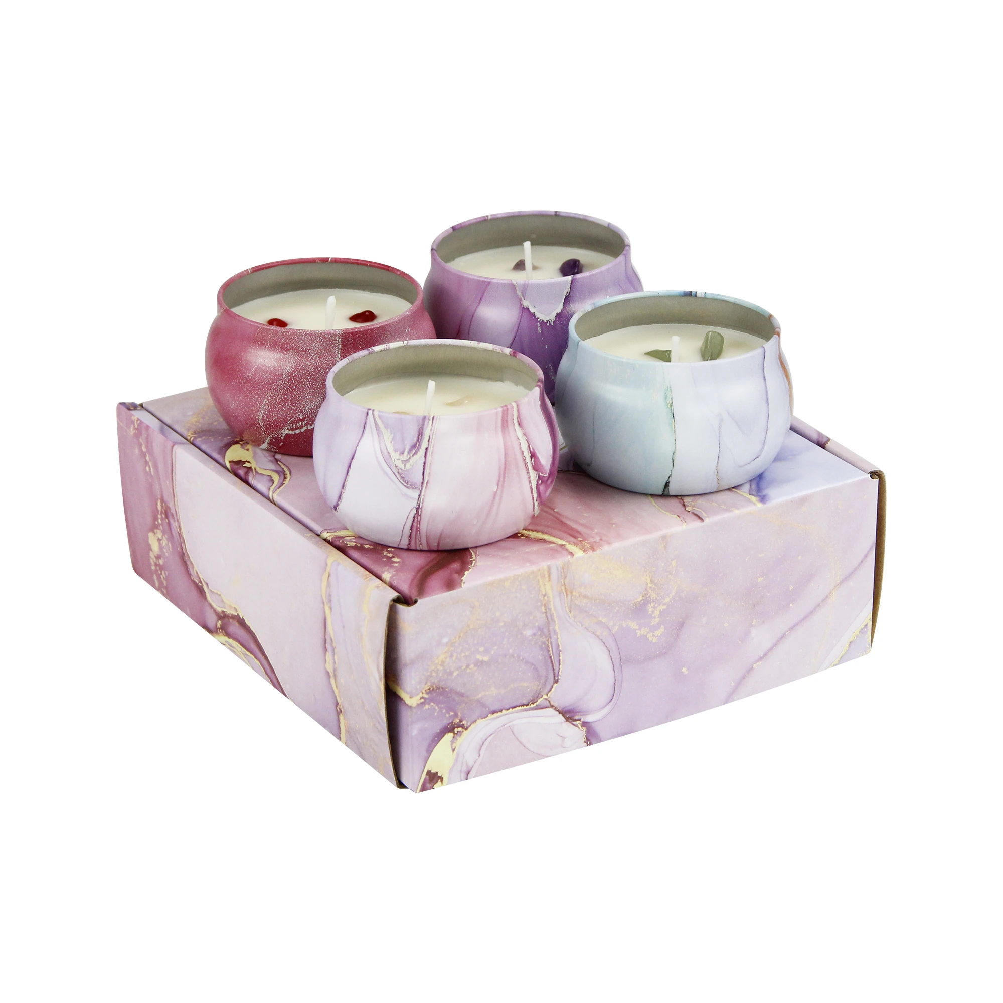 Wholesale Aromatherapy Novelty Luxury Jars Crystal Candle In Bulk