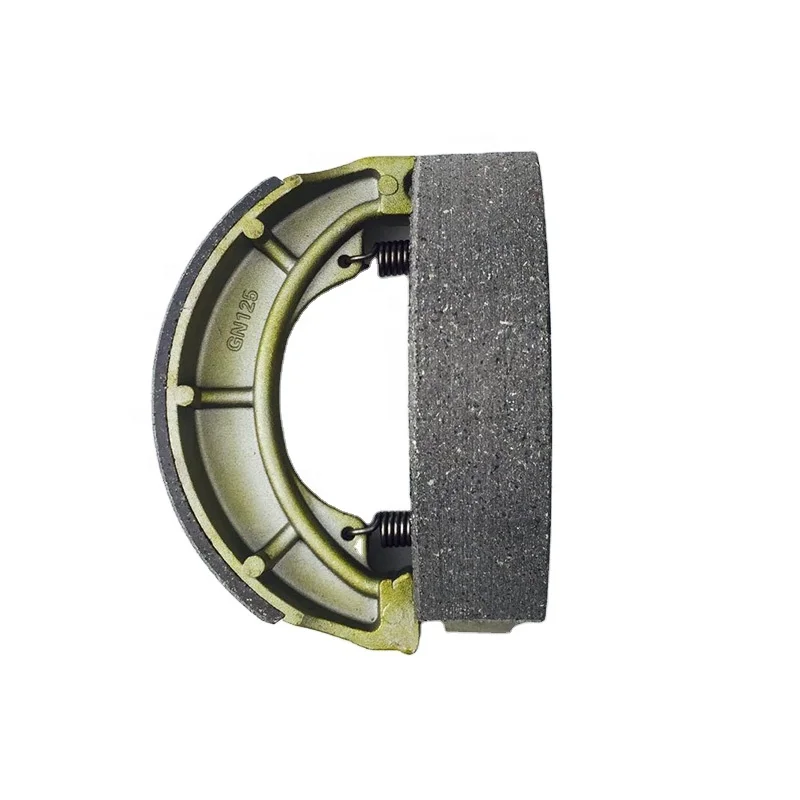 Haojue Chinese Made Motorcycle Brake Shoe For Yamaha Gn125 Bajaj100 Gs125 En125 Rx125 Bm125 BOXING BRAKE SHOE