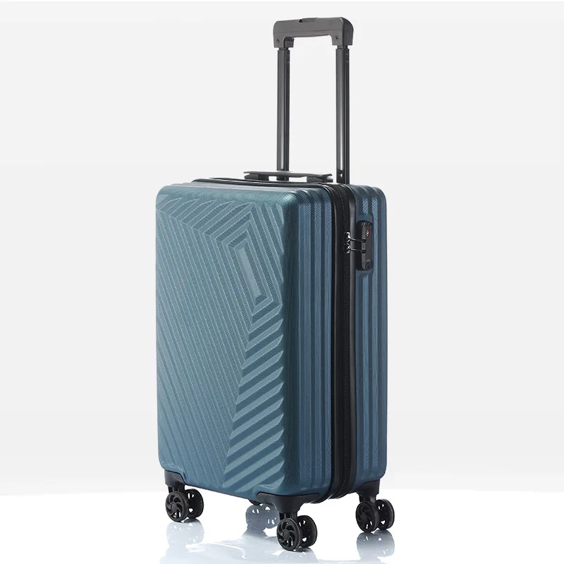 custom1/2/ 3 pcs abs pc suitcase 20 24 28 inch travelling bags luggage sets