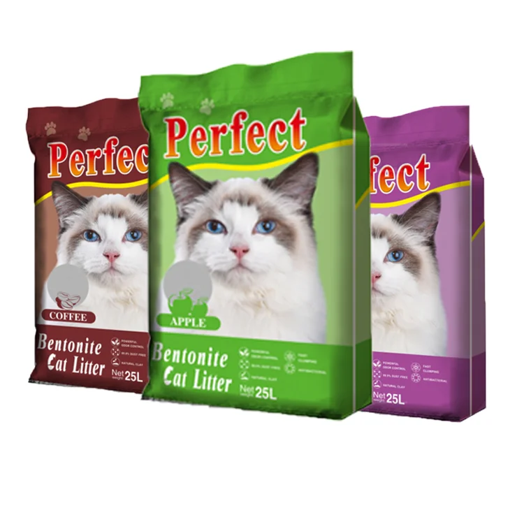 Strong Clumping Cat Litter Sand Bentonite With Added Zeolite Odorless Meow Price