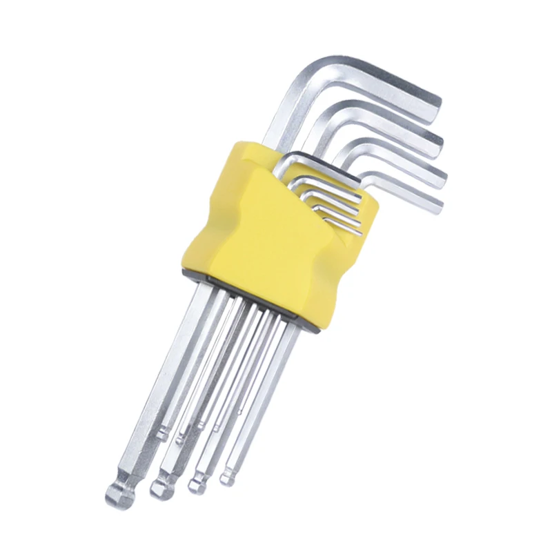 Wholesale the latest chrome vanadium steel silver hex multi-spec repair tools Silver mini wrench