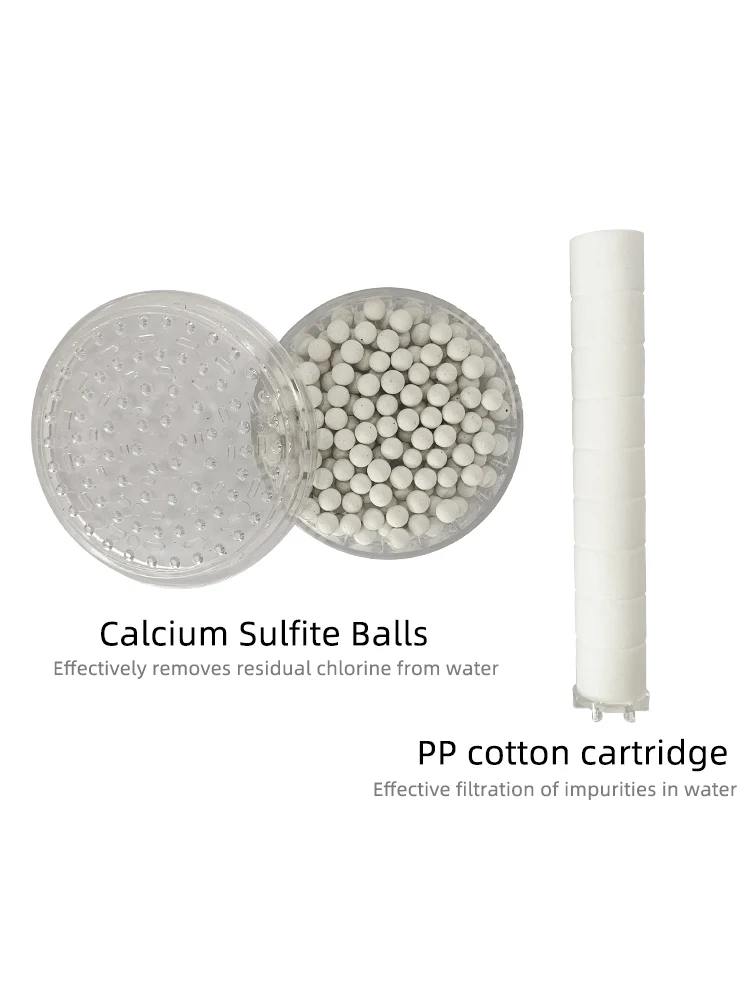 Korea Fixed High Pressure Hand Held Shower Head Filter with Filter Cotton