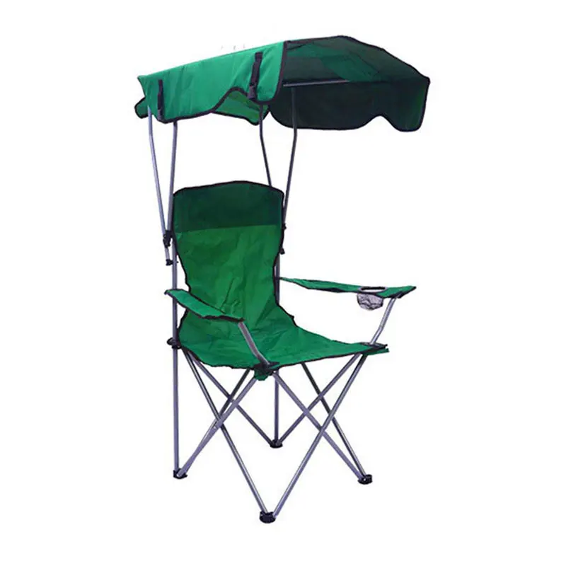 Hot Sale Outdoor Foldable Backpack Portable Folding Camping Beach Chair With Canopy