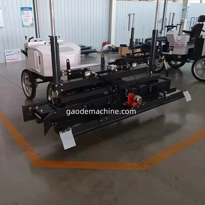 GD100-4L China Supply Hot Sale Concrete Laser Screed Self Leveling Vibrating Machine For Road Construction