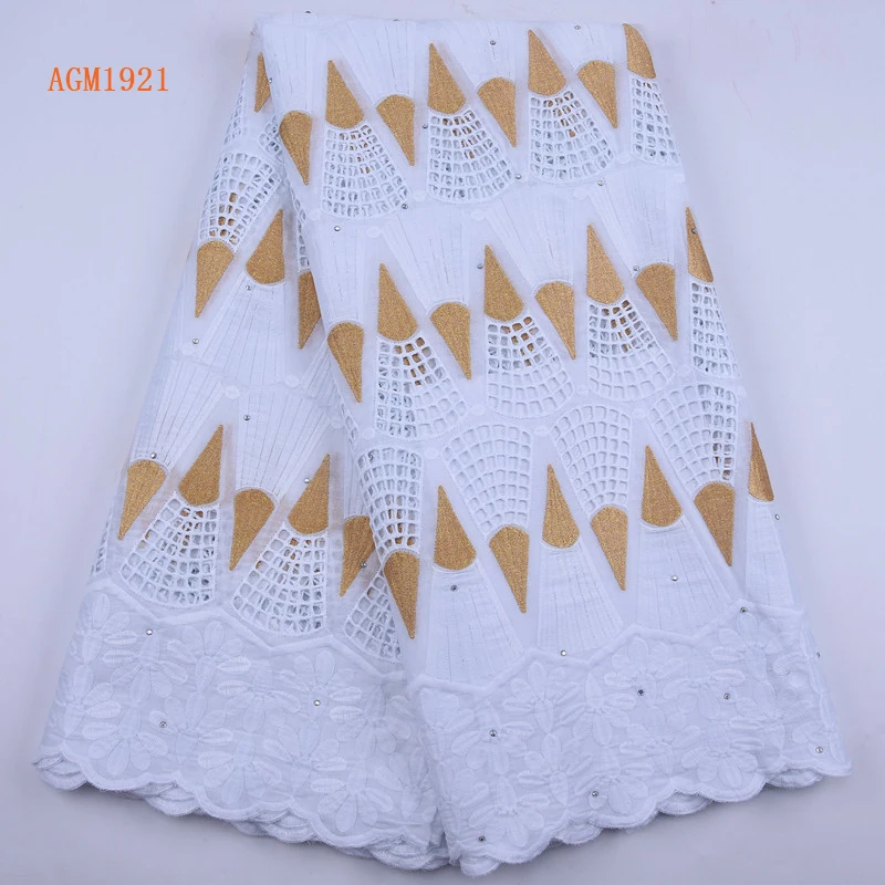 Pure White 2021 Swiss Voile Laces Switzerland Cotton African Dry Cotton Lace Fabric Latest  Nigerian Voile Lace For Wedding 1921