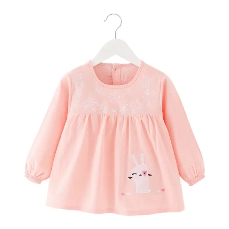 
Boutique Clothing Kids Apron Baby Bibs Organic Cotton Cute Printed Korean Bibs 