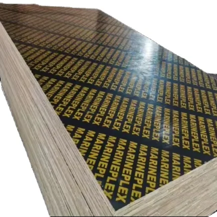 1220 *2440 mm 3-18mm black brown red size shuttering chinese 18mm film veneer faced plywood for construction made in china