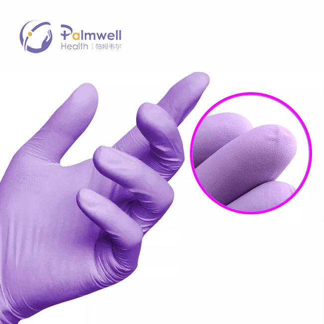 nitrile coated gloves nitrile gloves individual nitrile gloves purple