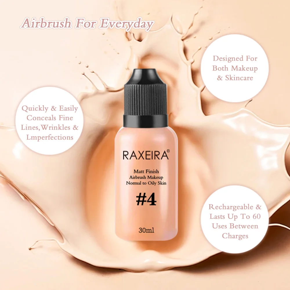 Normal to Oily Tan/dark Olive Skin Water-based Matte Finish Airbrush Makeup Foundation